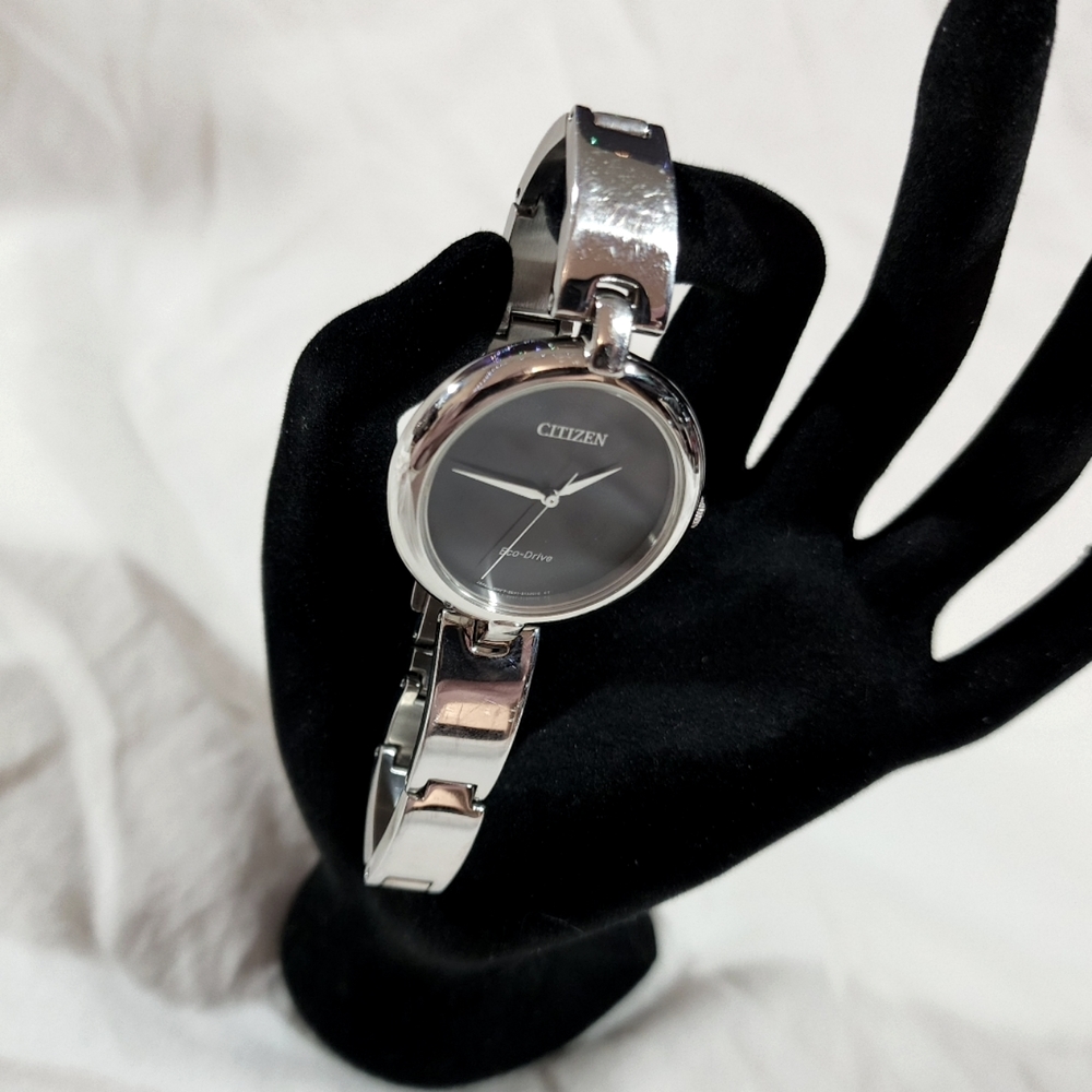 Citizen Women's EM0220-88E "Silhouette" Stainless Steel Eco Drive Watch